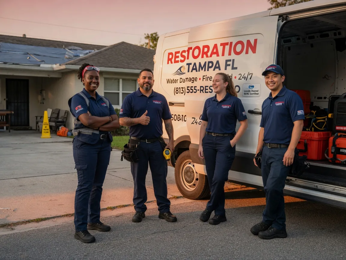 Water Damage Restoration company in Waco, NC